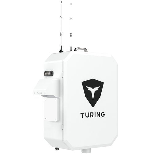 Turing Video SS-KG1-B3S-5G SkyShield Series SiteShield Standard Base System with 5G Router, 4-Channel NVR, 2TB HDD and 3-Year AI Licenses