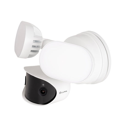 Luma LUM-720-IP-FLDW X20 7MP Dual Lens Floodlight IP Camera, PoE, White