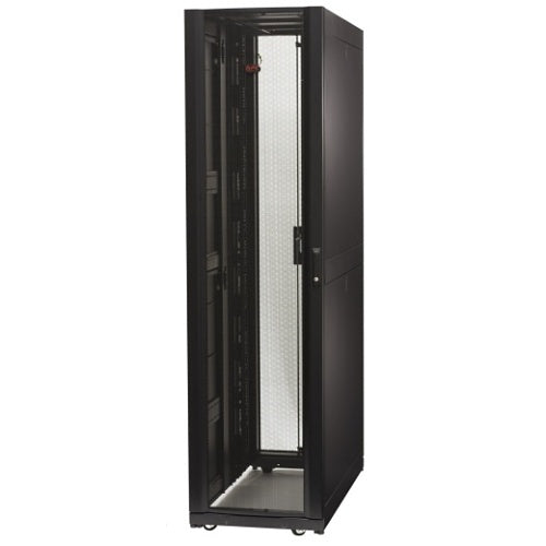 APC AR9307SP-R NetShelter SX Server Rack Enclosure with Ramp, 48U, High Strength, 3500 lbs, Black