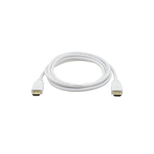 KramerC-MHM/MHM Flexible High-Speed HDMI Cable with Ethernet, 6\', White