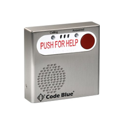 Code Blue 50597 IP2500 Phone Assembly; Surface Mount; Stainless Steel; 1 Button Image of CW-50597