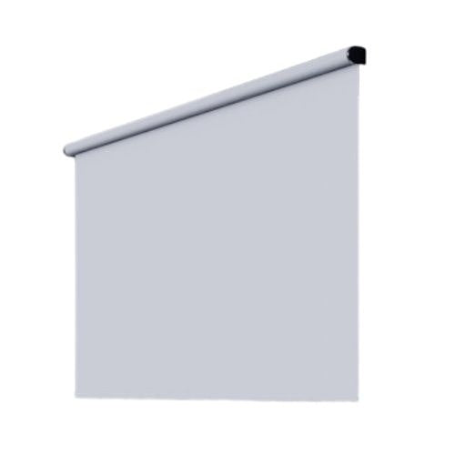 Clara Shades CSB-BWH Basic Smart Shade, Blackout White (up to 72" wide)