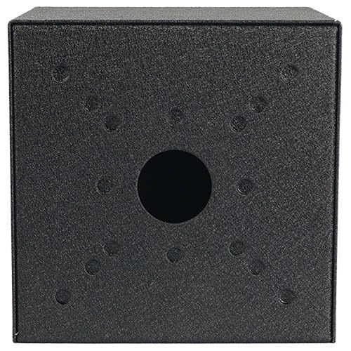 Pedestal Pro MC-CS-08-E 8\\" 8\\" Square Steel Housing, Black