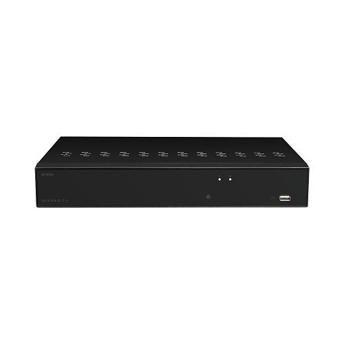 AVYCON AVR-DSV804H Diversity Series 4K Ultra HD 4-Channel Hybrid DVR, NDAA Compliant, HDD Not Included