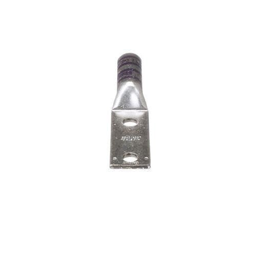 Panduit LCC4/0-38-X Compression Connector Lug, 2-Hole, 4/0AWG, Copper