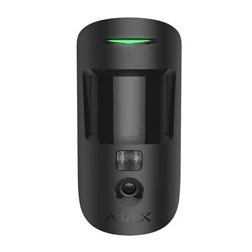 AJAX 57539.120.BL3 Motion camera Jeweller, IR Motion Detector with Photo Verification, Black