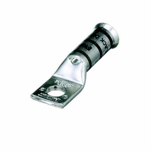 Panduit LCAF1/0-38-X Copper Compression Connector Lug, 1-Hole, 1/0AWG