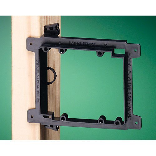 Arlington LVN2 Nail on Low Voltage Mounting Brackets for New Construction, 2-Gang, 5-Pack (LVN205)
