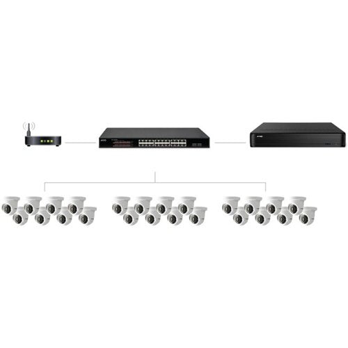 AVYCON AVN-S24-2P24W400G 24-Port 400w Gigabit PoE Switch