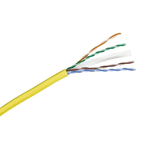 Hubbell HC6RPY NEXTSPEED CAT6 Plenum Cable, 1000\' Reelex Box, Yellow