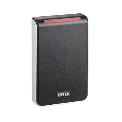 HID 40NKS-00-0001P4  SIGNO 40 Contactless Smartcard Reader, Pigtail Connection, Black with Silver
