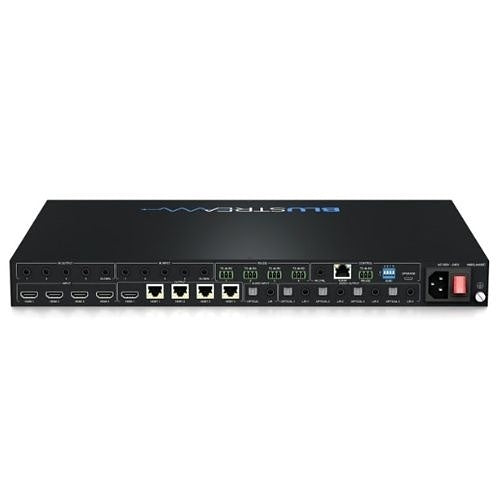Blustream HMXL44ARC-KIT 4x4 HDBaseT AV Matrix Kit, 4K, 60 Hz, 4:4:4