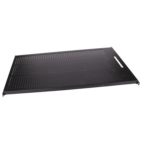 Hubbell MCCPSHLF Cabinet Accessorie, Fixed Shelf, Perforated, Black