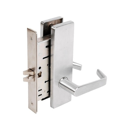 Falcon Lock MA881B DN 626 24VDC Lock Electric Mortise Lock, 24V DC, Satin Chrome
