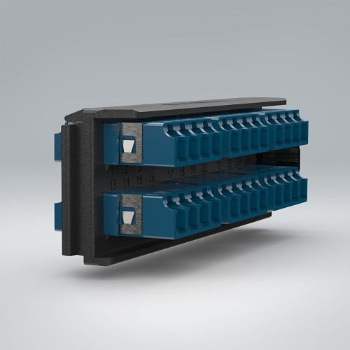 Siemon LVA24-LCU-BC-A LightVerse 24-Fiber Optic Cabling System, Non Shuttered, Blue