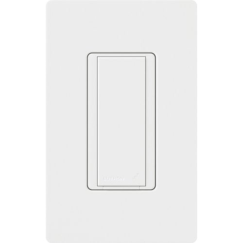 Lutron RD-RS-WH Maestro Companion Switch for RA3 / RA2 Select, Multi-Location Remote Switch, 120V, Not For Stand-Alone Use, White