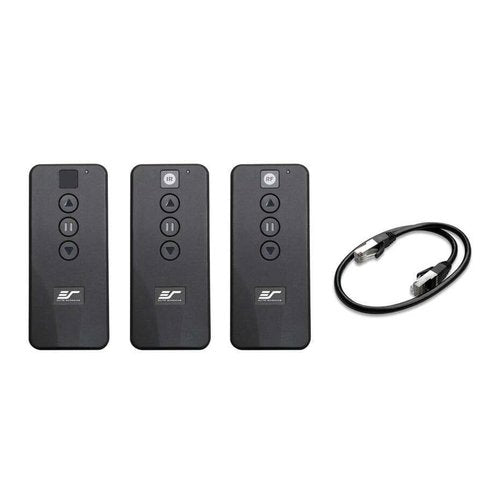 Elite Screens STT150U2HD5-E6 Starling Tab-Tension 2 CineGrey 5D 150\\" 16:9 Motorized ALR Electric Projector Screen, Black