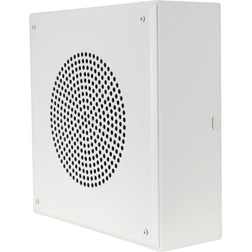 Quam SYSTEM 1VP 8" Indoor/Outdoor Wall Mountable Speaker, 12W RMS, White
