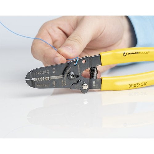 Jonard Tools JIC-2030 Wire Stripper 20-30 AWG, 6-3/4\\" (171mm), Yellow