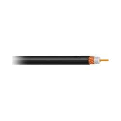 Remee 725102L2W RG59 Solid Plenum Coaxial Cable, CCA Braid, 500' (152.4m) Box, White