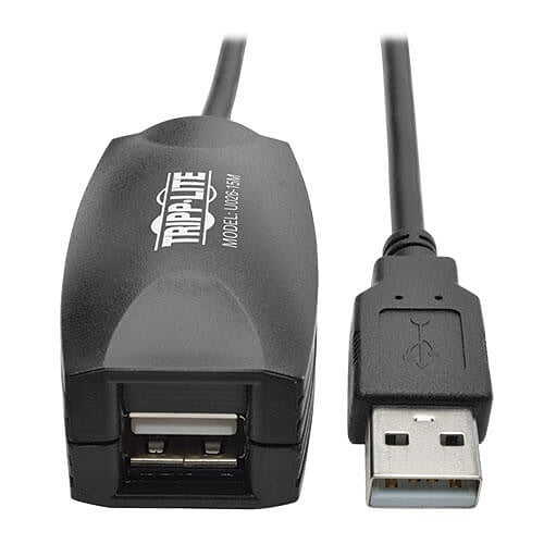 Tripp Lite U026-15M USB 2.0 Active Extension Repeater Cable (A M/F), 15m (21\')