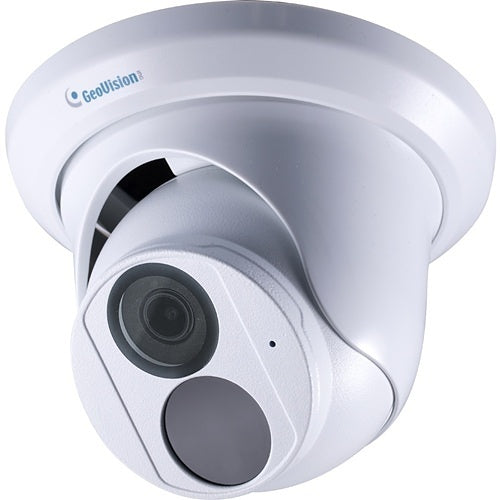 GeoVision 125-EBD880W-000 8MP AI Super Low Lux WDR Pro IR Eyeball IP Dome Camera, H.265