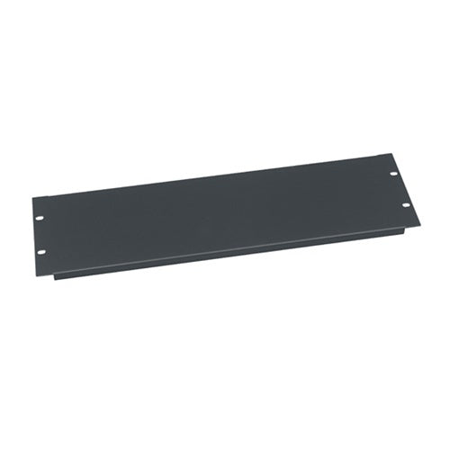 Middle Atlantic EB3-CP6 EB Series Flanged Blank Rack Panel, 3U RMS, 6-Piece, Black