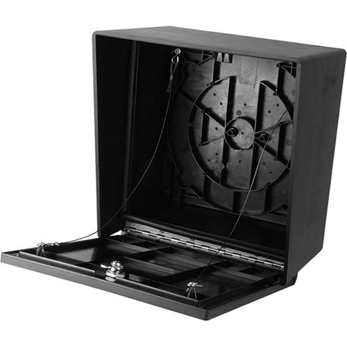 Pedestal Pro MC-PC-10-E-BLK 10\\" Square Polycarbonate Housing, Black