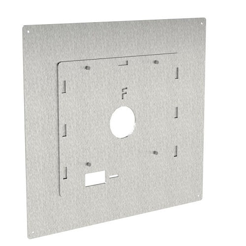 Pedestal Pro 1817PLA-BUT-01-304 18X17 Stainless Retro Plate, ButterflyMX 11.6" Surface Video Intercom