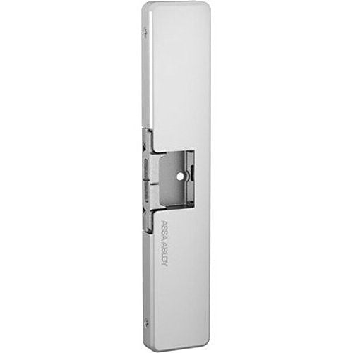 HES 9800-606 9800 Series Surface Mounted Electric Strike, Grade 1, 12-24VDC, Satin Brass