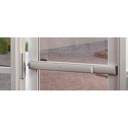 HES 9600-12/24D-605 9600 Series Surface Mounted Electric Strike, Windstorm Resistant, Bright Brass