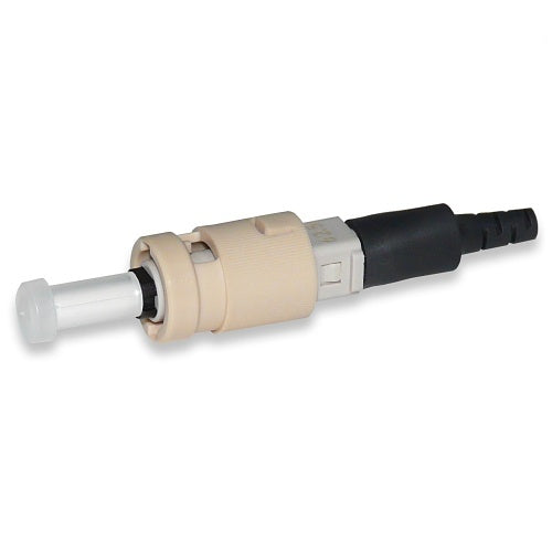 Signamax FPC-SC06 SC OM1 Pre-Polished OF Connector, 900 µm Boot, 6-Pack, Beige