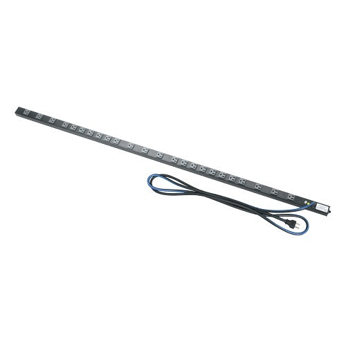 Middle Atlantic PD-2415SC PD Series 24-Outlet Slim High-Density Vertical Power Strip, 15A, Basic Surge Protection