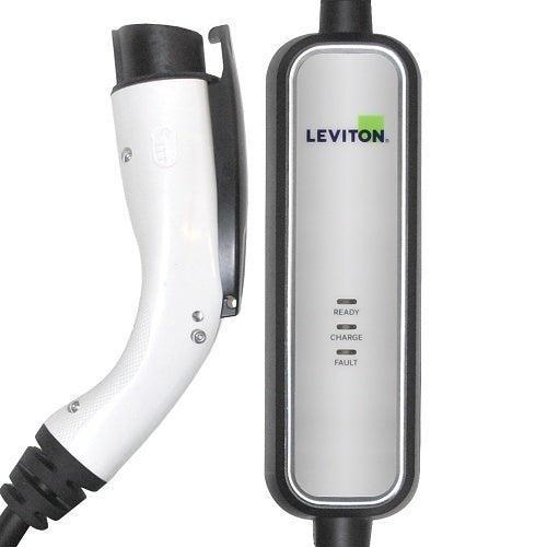 Leviton EVBL2-P12 20A Mini Level Electric Vehicle Charging Station, 12\' Cable