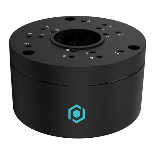 G.S.D TEBBASE1-B Junction Box for Eyeball Cameras, Weather Resistant, Black