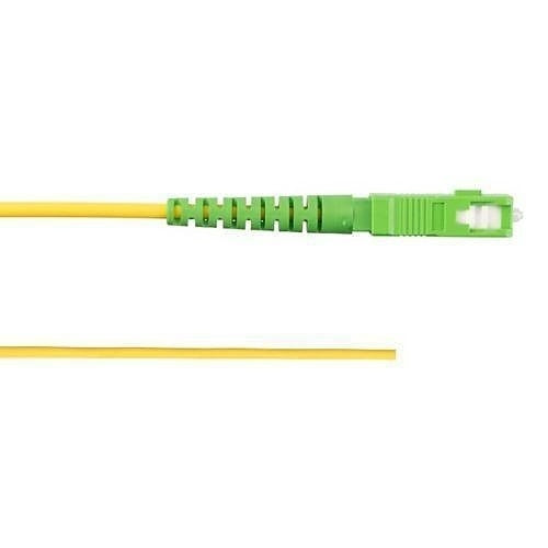 Panduit F91BNANNNSNM003 1-Fiber Patch Cord, OS2, 900Mu Buffered, OFNR, SC/APC to Pigtail, Standard