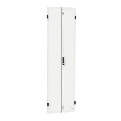 Panduit D88RDEW 48RU Split Rear Door, 800MM Width, White