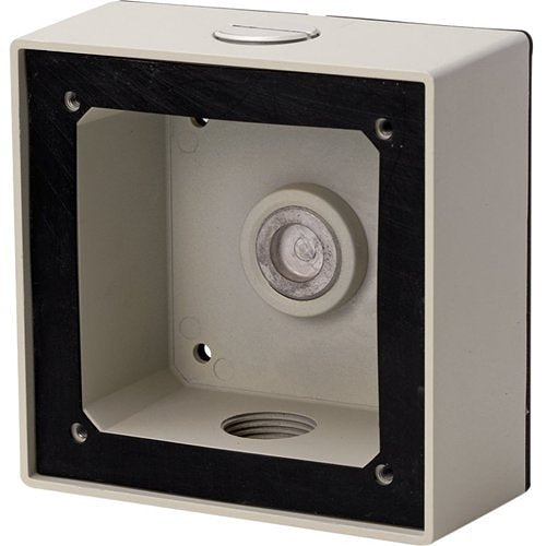 IDIS AV-JBA Junction Box Adapter for AV-PMJB, AV-WMJB, D4S-WMT, HSG2-WMT, and MegaView, Ivory