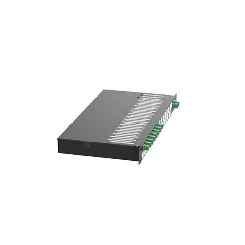 Panduit FCP9PP-2083GG 1U Splitter Tray for Optical LAN, 2x8 Split Ratio, SC/APC Input and Output Ports
