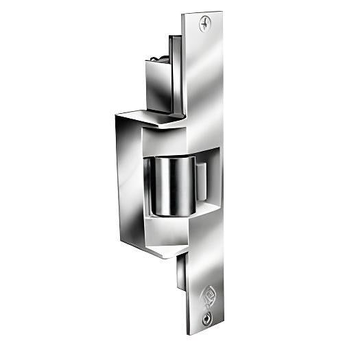 HES 18103597 Electric Strike, Fail Safe, Latchbolt and Locking Cam Monitor, Satin Stainless Steel