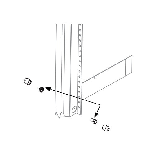 Middle Atlantic GANG-10 Rack Ganging Hardware for 10 Racks