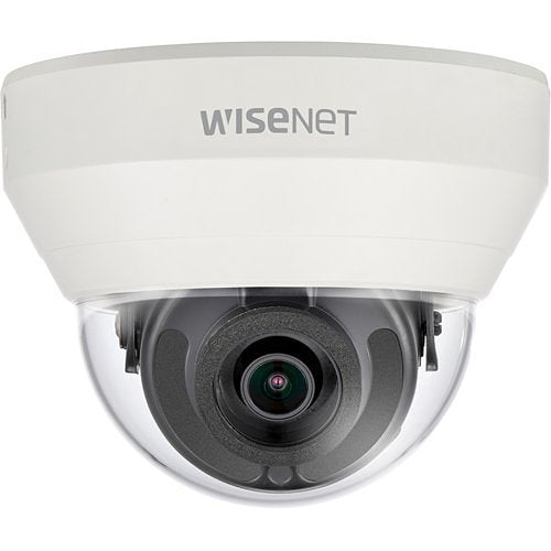 Hanwha HCD-6010 HD+ Series 2MP Analog HD Dome Camera, 2.8mm Fixed Lens, Ivory