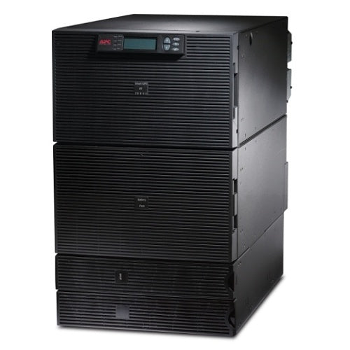 APC SURT20KRMXLT-1TF10K Smart-UPS RT 20 kVA, 208V, LCD, Rackmount, 16U, 2x L5-20R, 4x L6-20R, 2x L6-30R and 2x L14-30R NEMA Outlets, with Transformer 208V to 120V