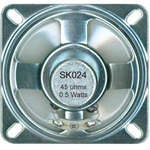Alpha SK024 2-1/2\\" Square Intercom Speaker, 45 Ohm, Mylar
