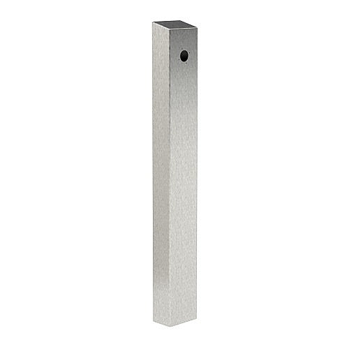 Pedestal Pro 64TOW-PAXT-09-304 Access Control Mounting Post, 47" Stainless Steel Bollard with Paxton Proximity Metal Reader, Chrome