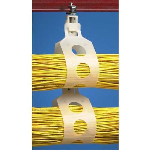 Arlington TL50 the LOOP Cable Support, Non-Metallic, 5\\", White, 10-pack (TL5010)