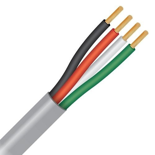 Paige 2U1602B1B 16-2 Stranded Cable, CMP/FPLP, 1000'  Box, Gray