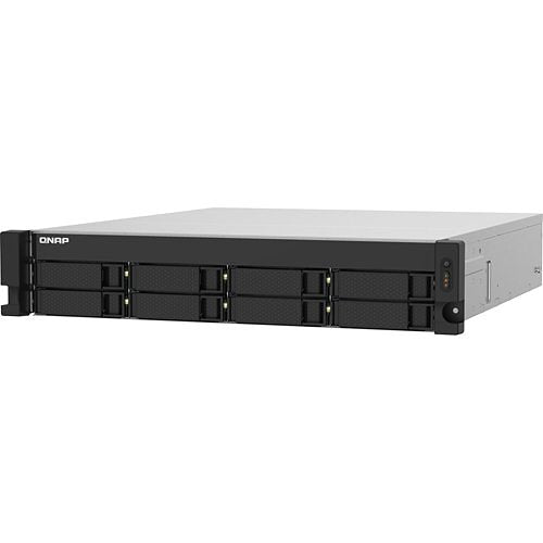 QNAP TS-832PXU-4G-US Quad-Core 1.7GHz Rackmount NAS with Dual 10GbE SFP+ and Dual 2.5GbE Ports for SMB IT Environments