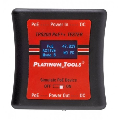 Platinum Tools TPS200C PoE++ Tester up to 56V and 280W