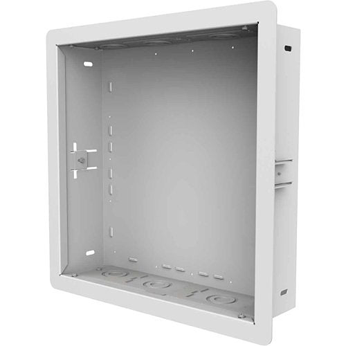 Peerless-AV Mounting Box for Power Equipment, A/V Equipment, White